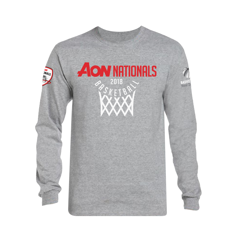 2022 Aon Nationals Long Sleeve T Shirt BBNZ Shop